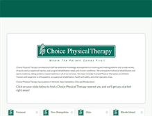 Tablet Screenshot of choicept.org
